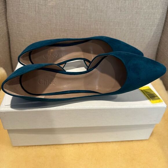 Chloe suede toe pump size 6,5 ( EU 36,5) - Picture 5 of 8